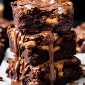 Peanut Butter Nutella Brownie
